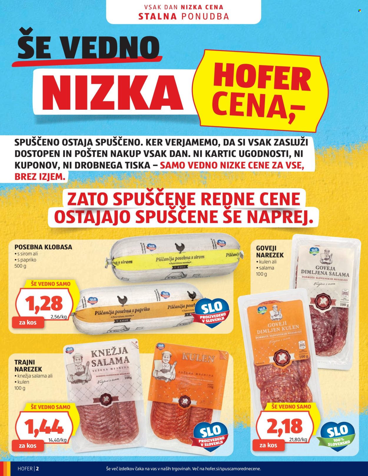 Hofer katalog - 22.4.2026 - 30.4.2026. Stran 2