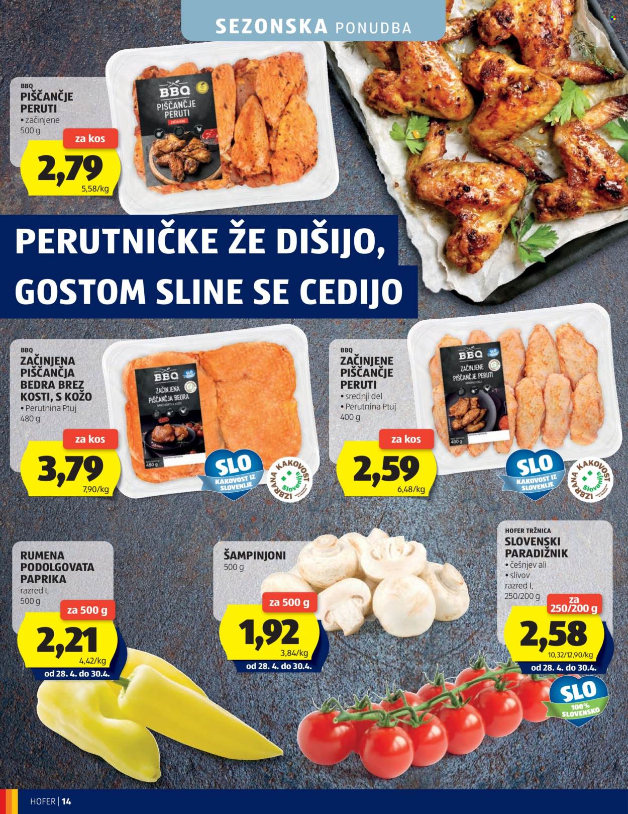 Hofer katalog - 22.4.2026 - 30.4.2026. Stran 14