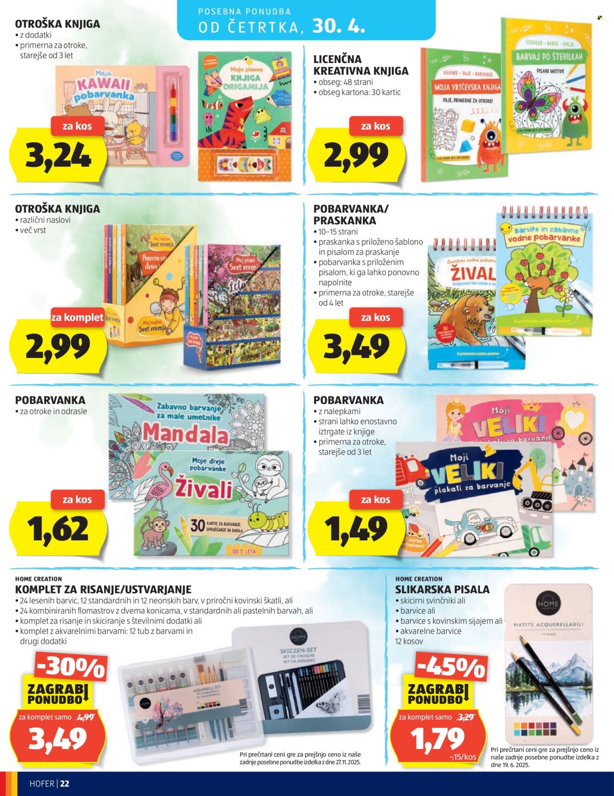 Hofer katalog - 22.4.2026 - 30.4.2026. Stran 22