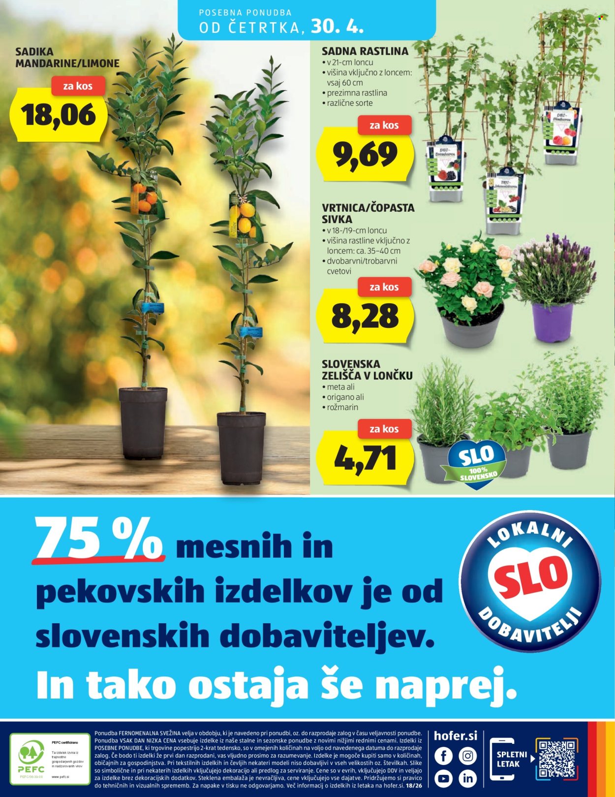 Hofer katalog - 22.4.2026 - 30.4.2026. Stran 28