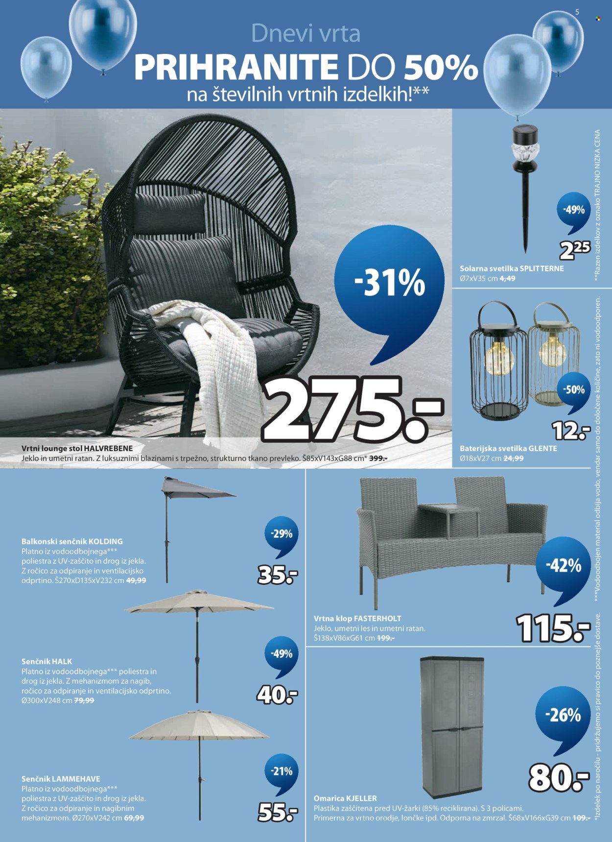 JYSK katalog - 22.4.2026 - 17.5.2026. Stran 5