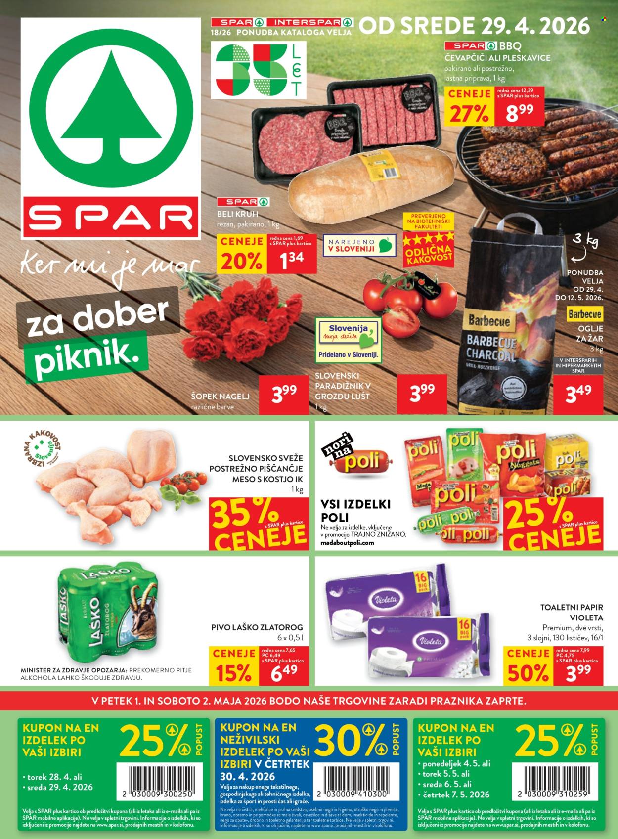 SPAR katalog - 29.4.2026 - 12.5.2026. Stran 1