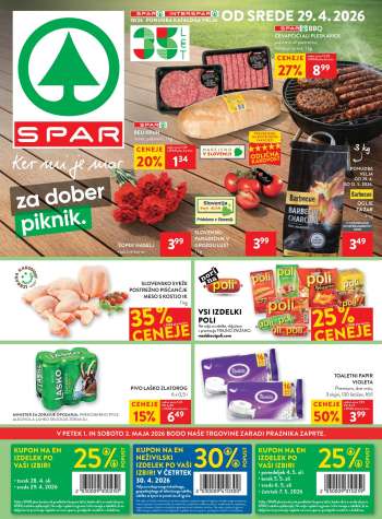 SPAR katalog - 29.4.2026 - 12.5.2026.