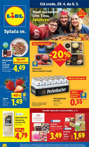 Lidl katalog - 29.4.2026 - 6.5.2026.