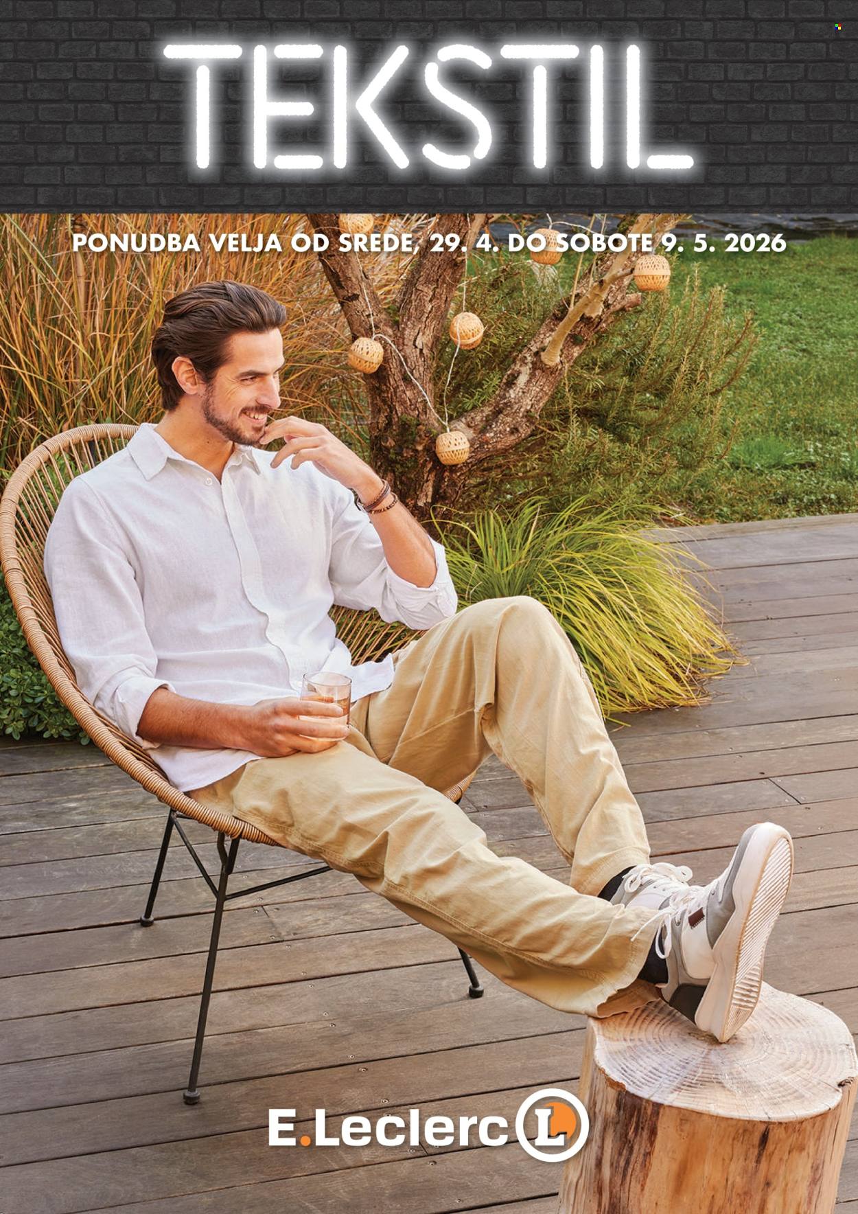 E.Leclerc katalog - 29.4.2026 - 9.5.2026. Stran 1