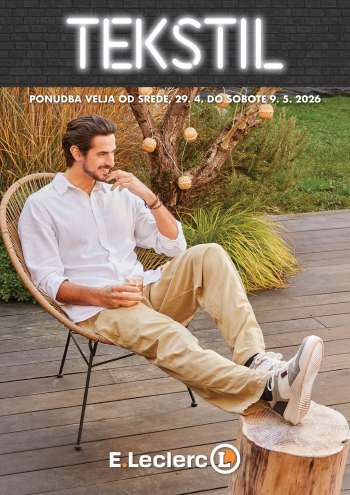 E.Leclerc katalog - 29.4.2026 - 9.5.2026.