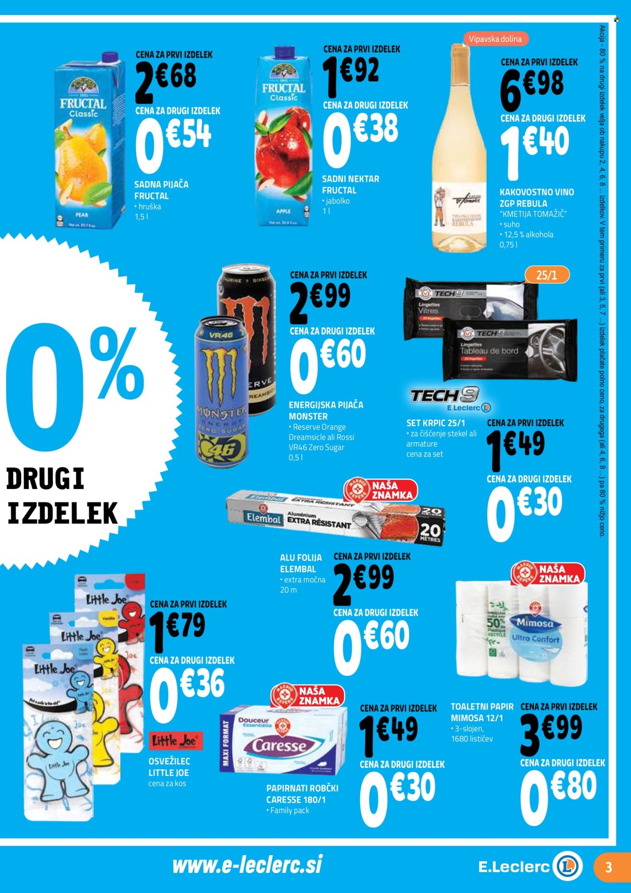 E.Leclerc katalog - 29.4.2026 - 9.5.2026. Stran 3