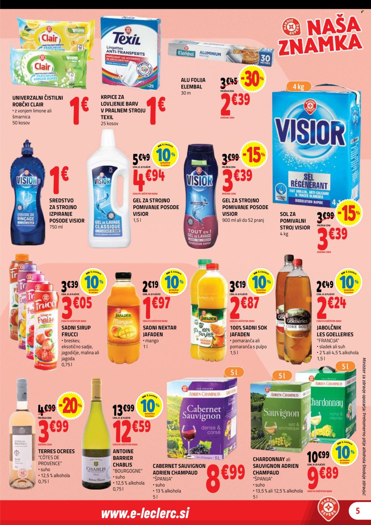 E.Leclerc katalog - 29.4.2026 - 9.5.2026. Stran 5