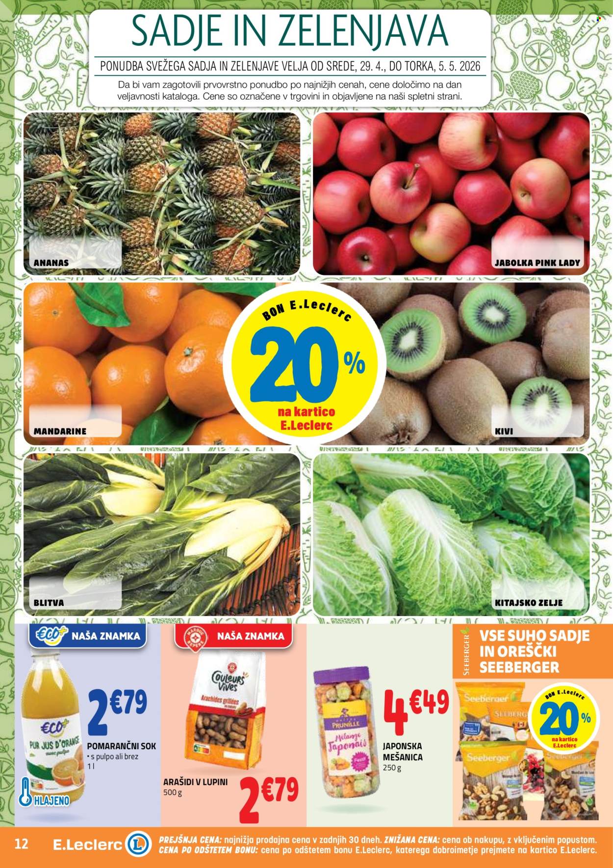 E.Leclerc katalog - 29.4.2026 - 9.5.2026. Stran 12