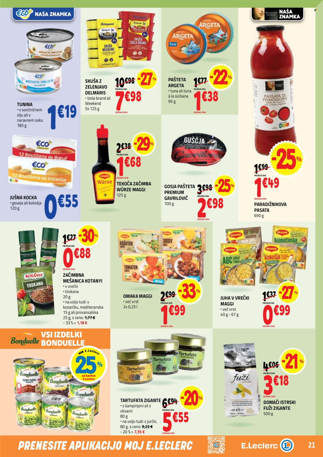 E.Leclerc katalog - 29.4.2026 - 9.5.2026. Stran 21