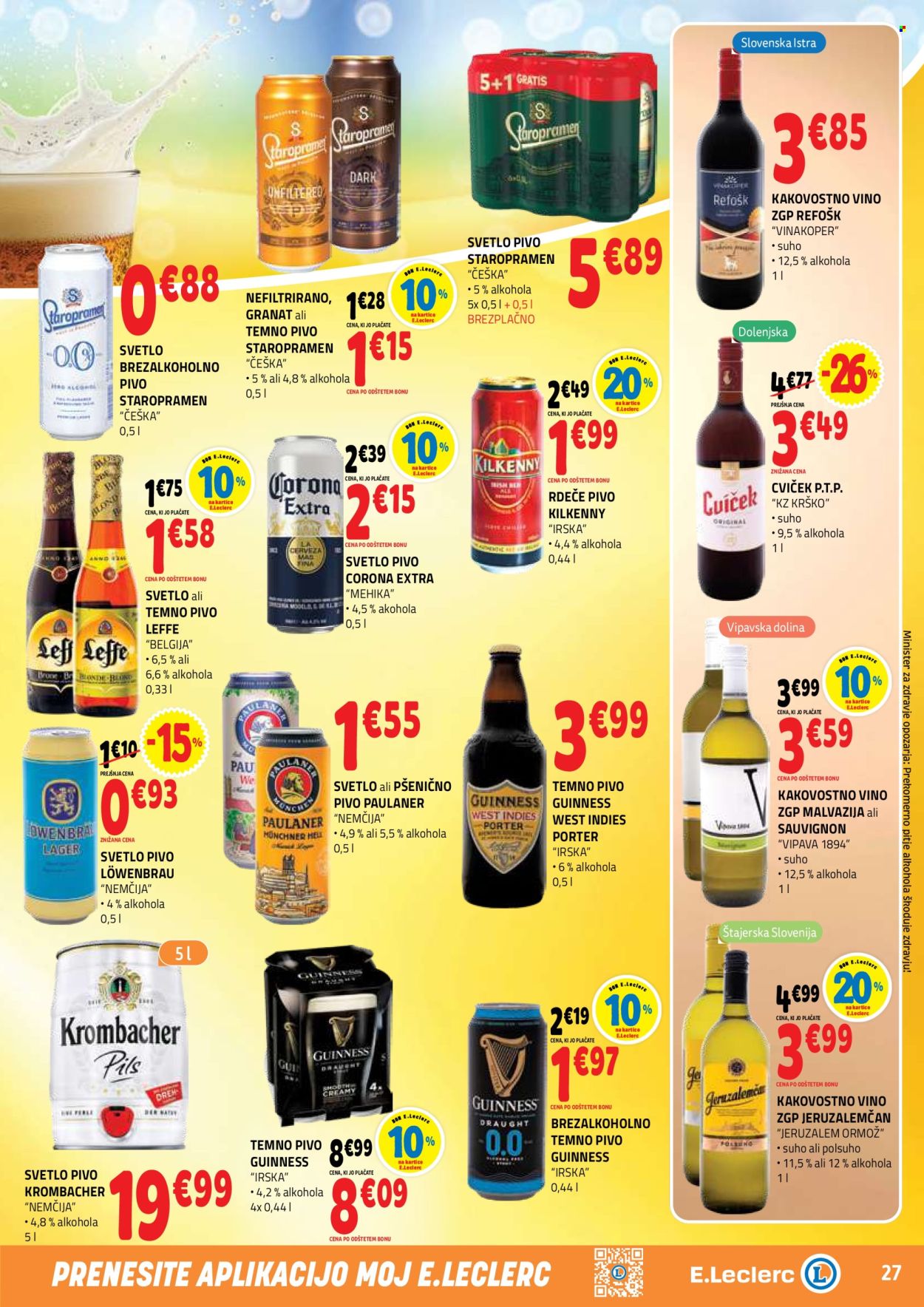 E.Leclerc katalog - 29.4.2026 - 9.5.2026. Stran 27