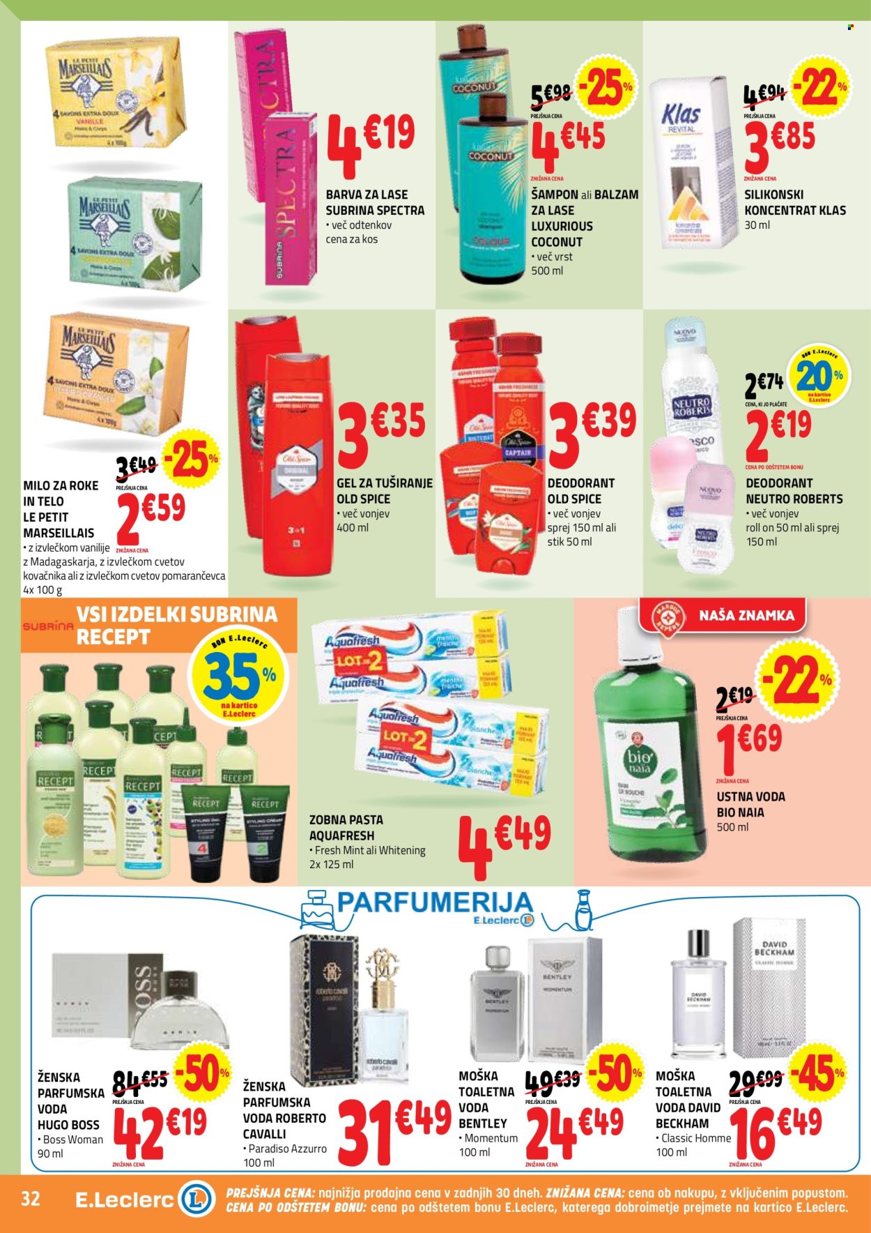 E.Leclerc katalog - 29.4.2026 - 9.5.2026. Stran 32