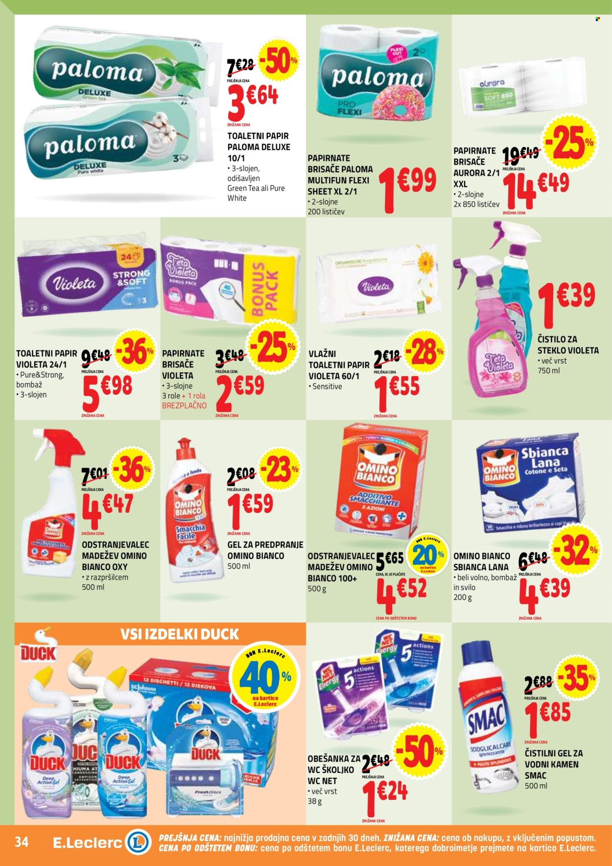 E.Leclerc katalog - 29.4.2026 - 9.5.2026. Stran 34