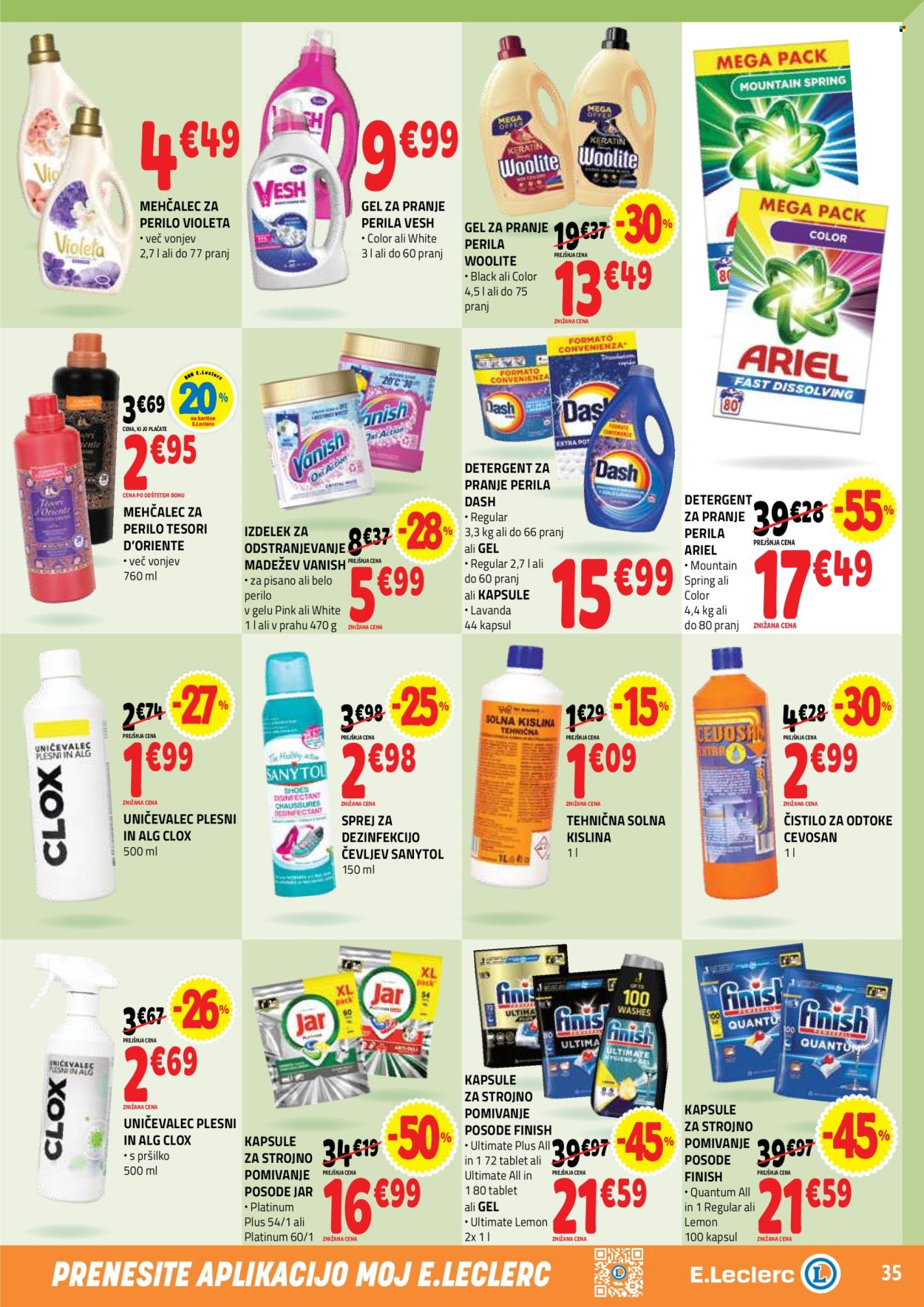 E.Leclerc katalog - 29.4.2026 - 9.5.2026. Stran 35