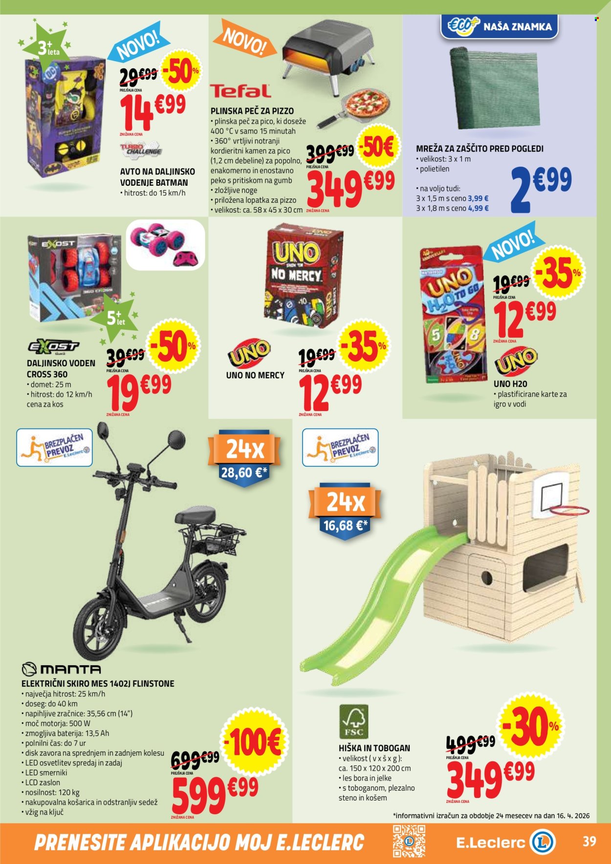 E.Leclerc katalog - 29.4.2026 - 9.5.2026. Stran 39