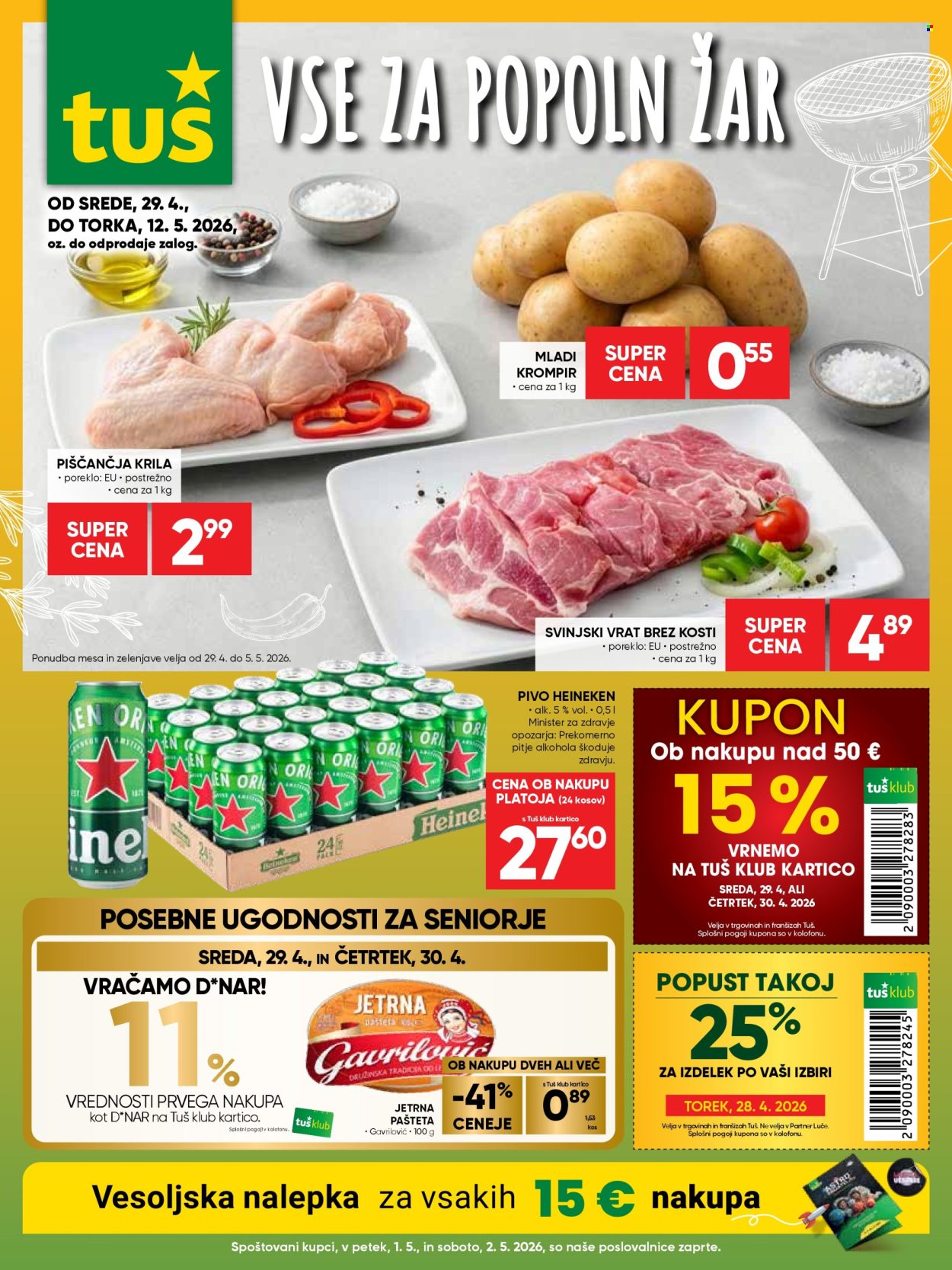 Tuš katalog - 29.4.2026 - 12.5.2026. Stran 1