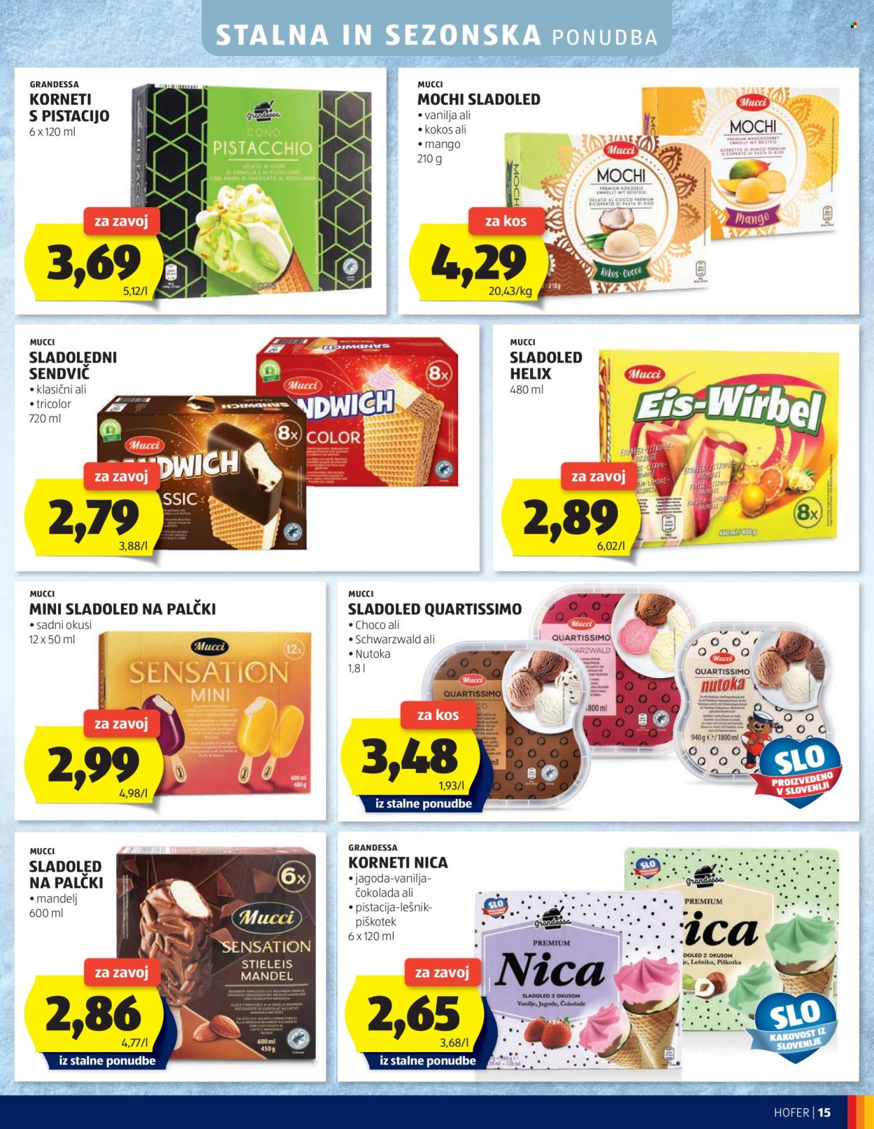 Hofer katalog - 29.4.2026 - 7.5.2026. Stran 15