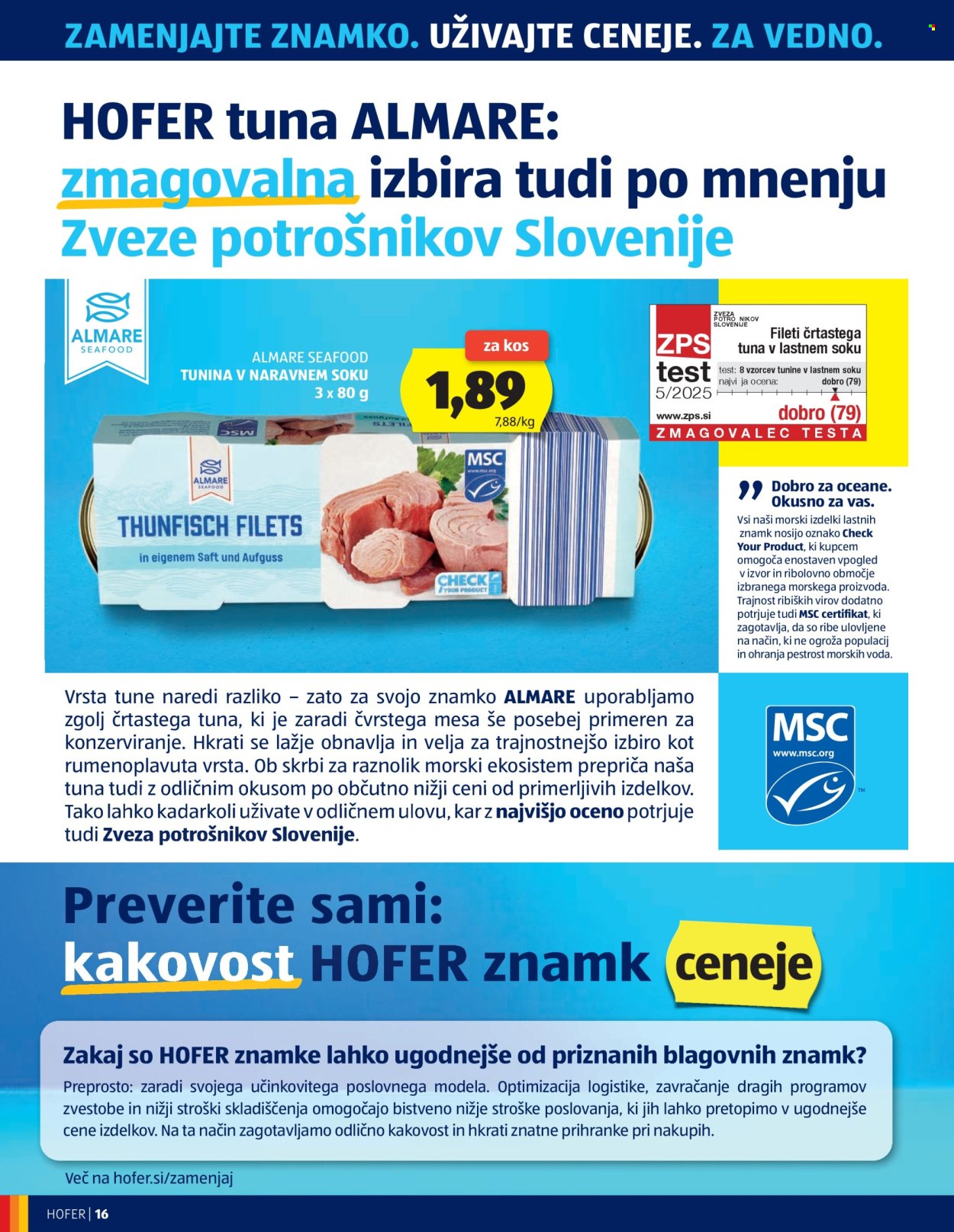 Hofer katalog - 29.4.2026 - 7.5.2026. Stran 16
