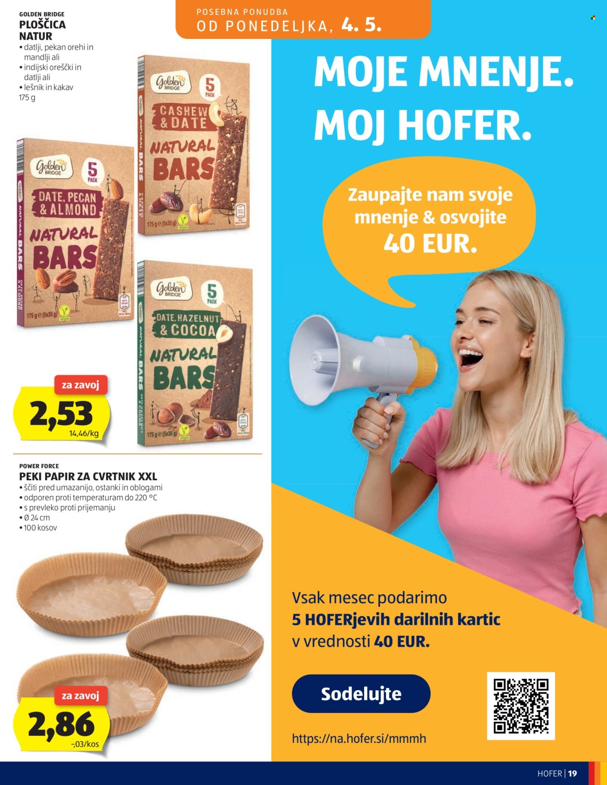 Hofer katalog - 29.4.2026 - 7.5.2026. Stran 19