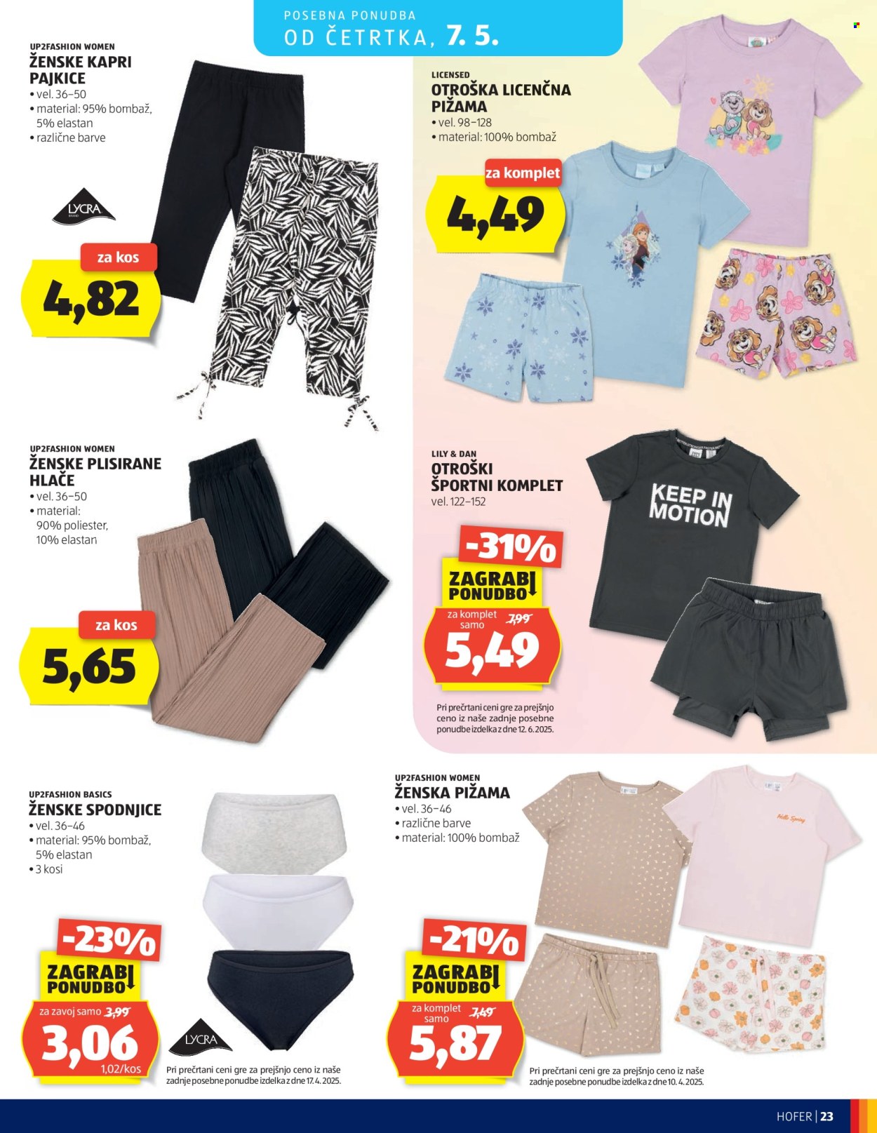 Hofer katalog - 29.4.2026 - 7.5.2026. Stran 23
