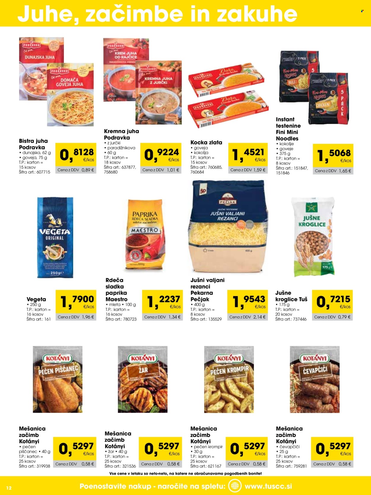 Tuš Cash & Carry katalog - 1.5.2026 - 31.5.2026. Stran 12