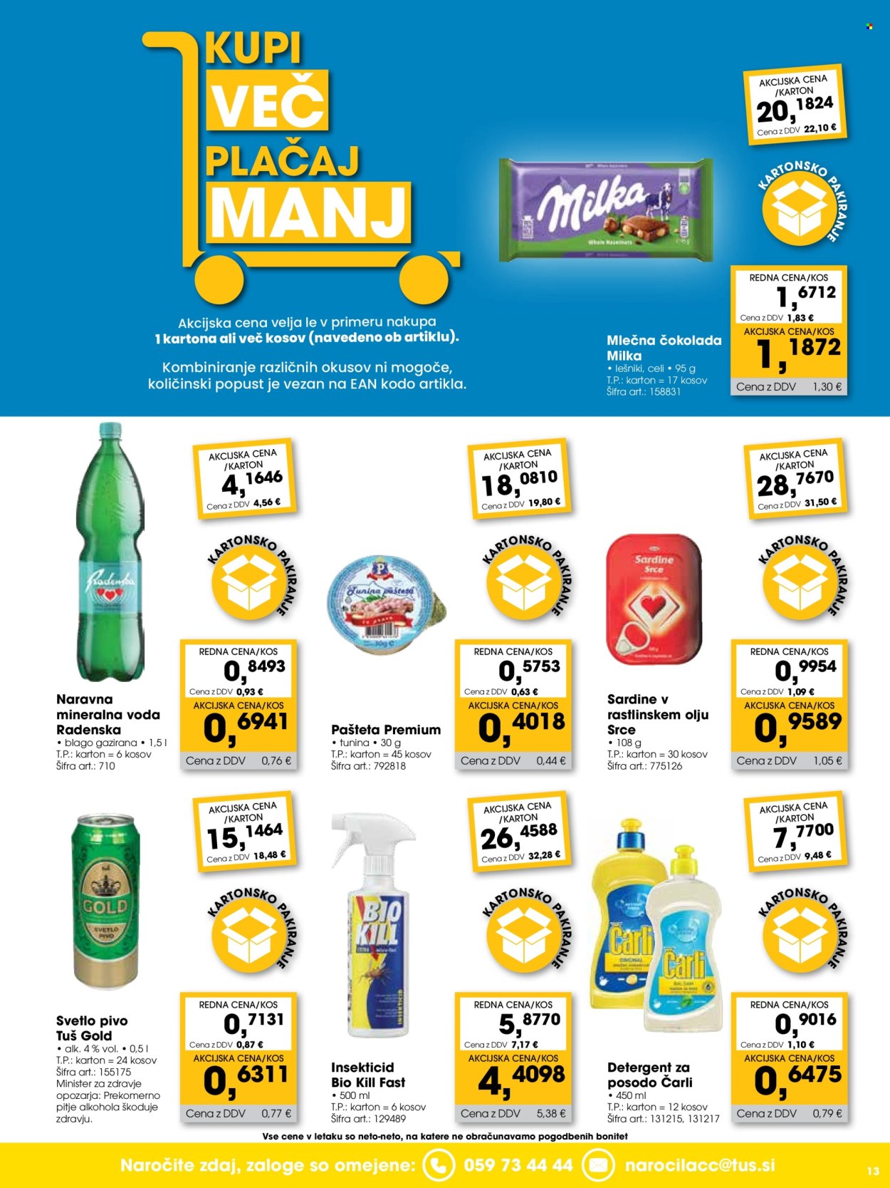 Tuš Cash & Carry katalog - 1.5.2026 - 31.5.2026. Stran 13