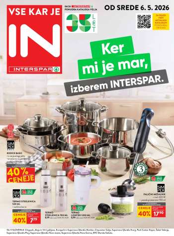 INTERSPAR katalog - 6.5.2026 - 19.5.2026.