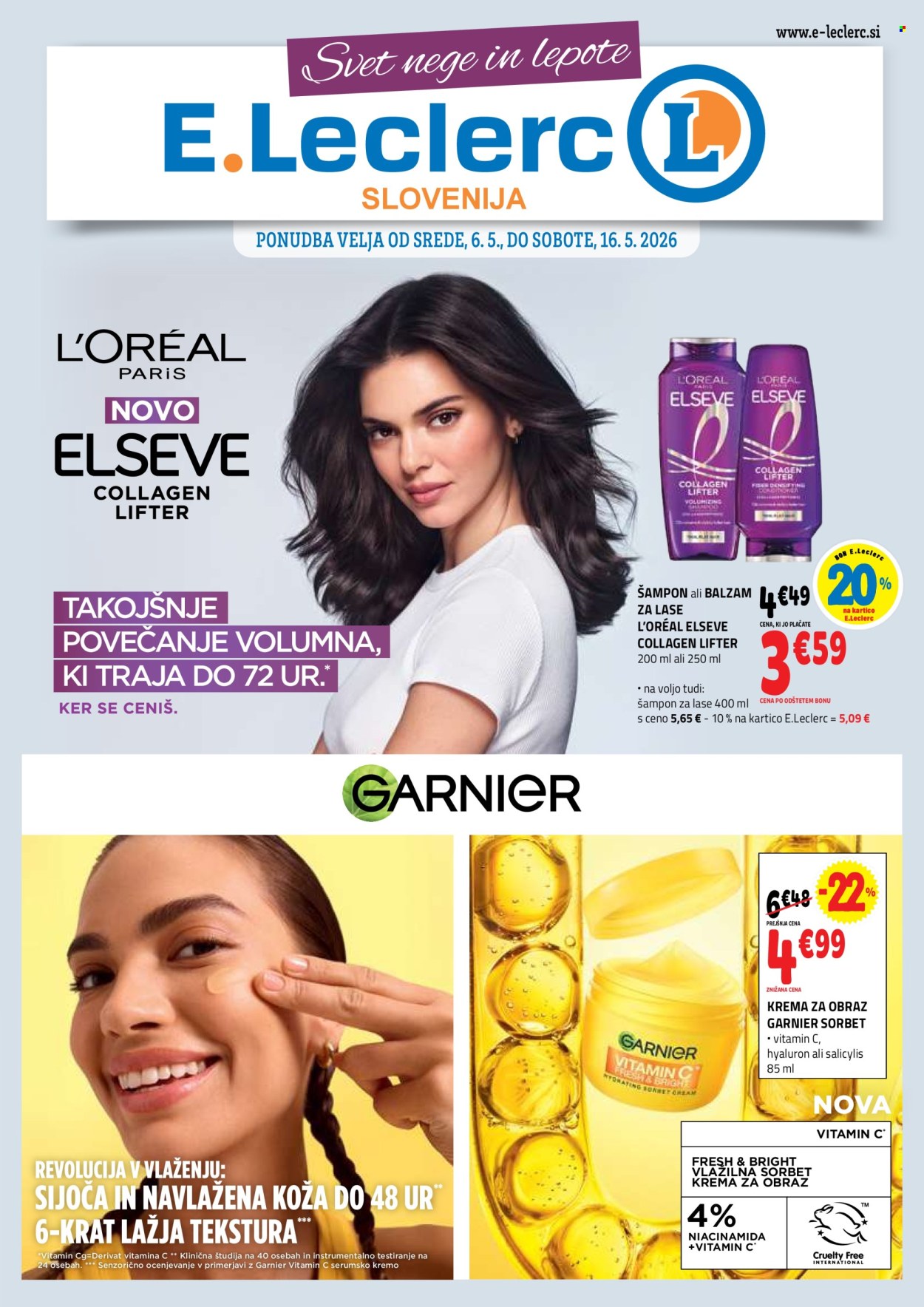E.Leclerc katalog - 6.5.2026 - 16.5.2026. Stran 1