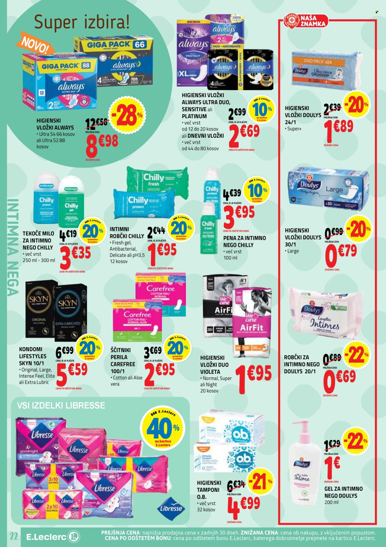 E.Leclerc katalog - 6.5.2026 - 16.5.2026. Stran 22