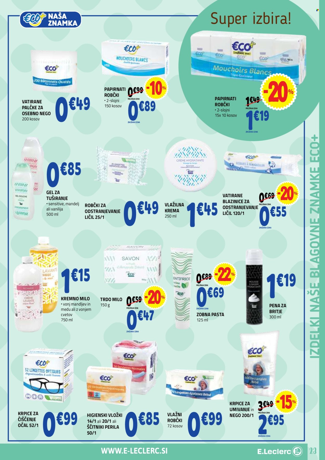 E.Leclerc katalog - 6.5.2026 - 16.5.2026. Stran 23