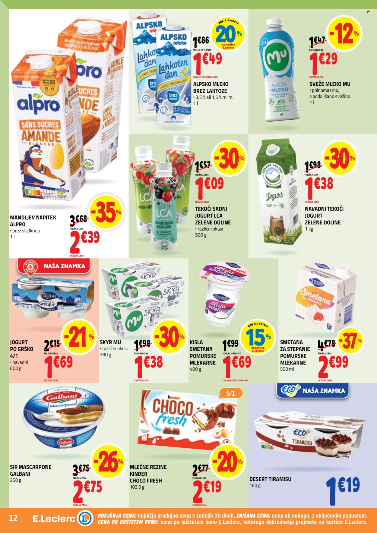 E.Leclerc katalog - 6.5.2026 - 16.5.2026. Stran 12
