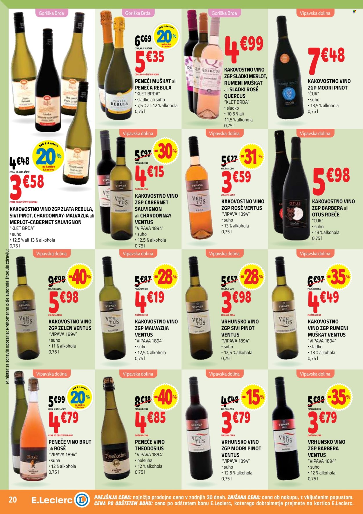 E.Leclerc katalog - 6.5.2026 - 16.5.2026. Stran 20