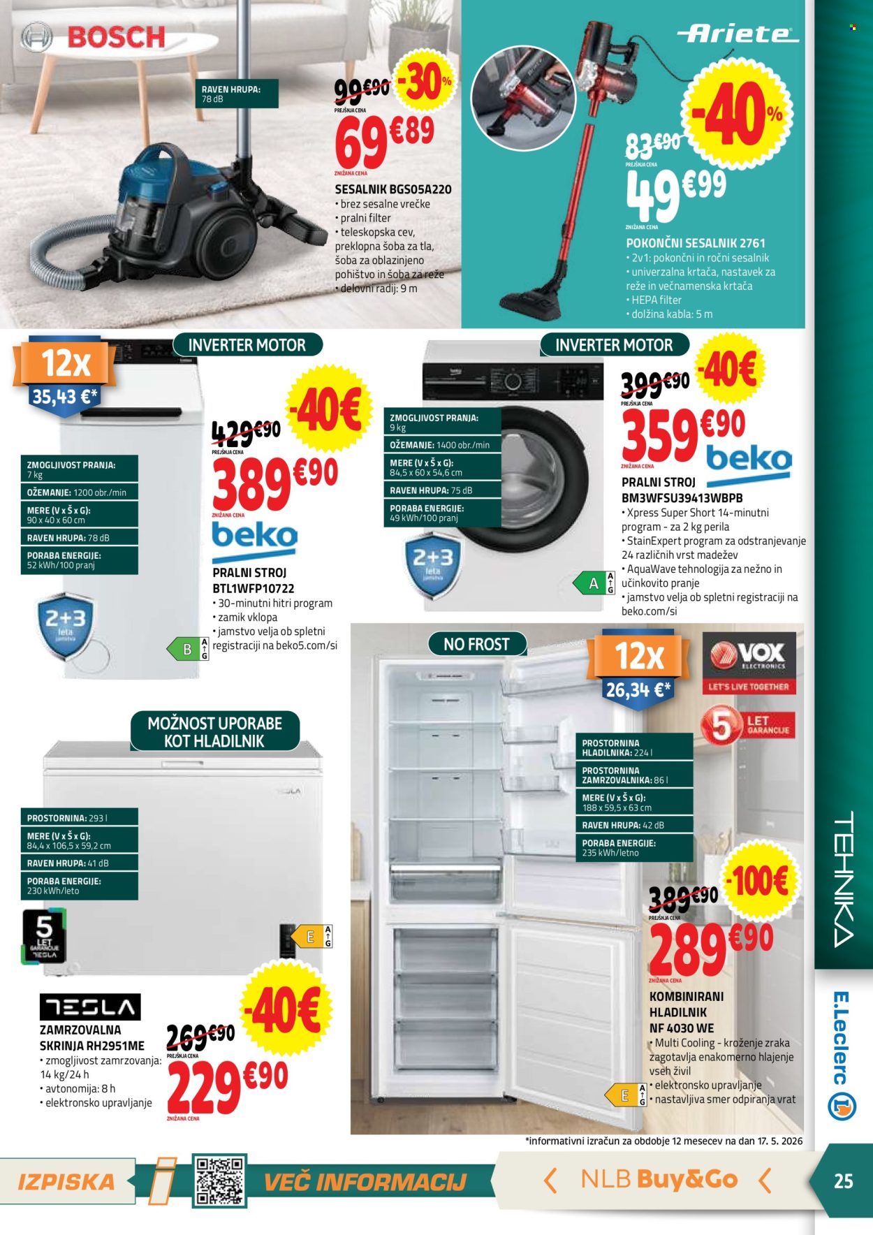 E.Leclerc katalog - 6.5.2026 - 16.5.2026. Stran 25
