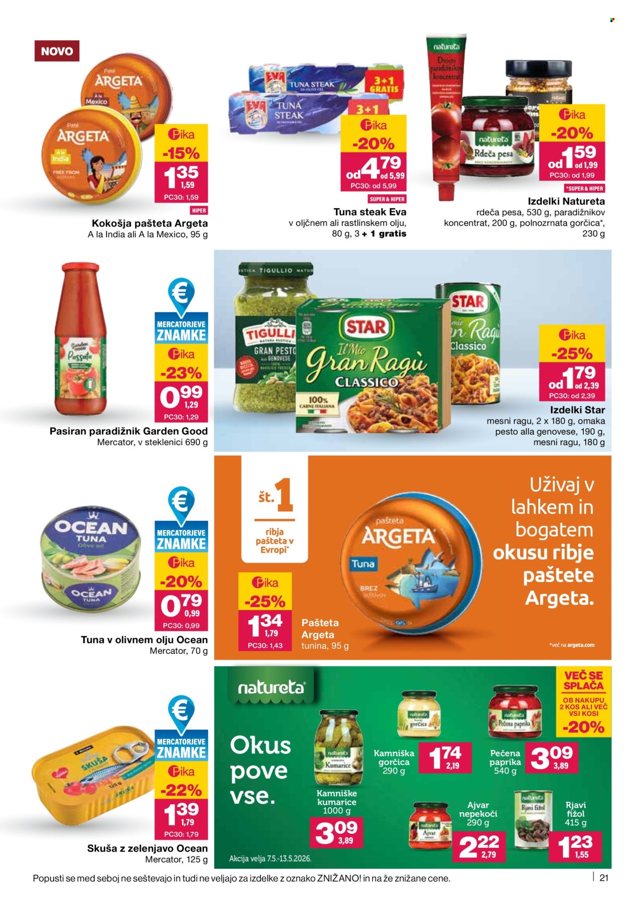 Mercator katalog - 7.5.2026 - 13.5.2026. Stran 21