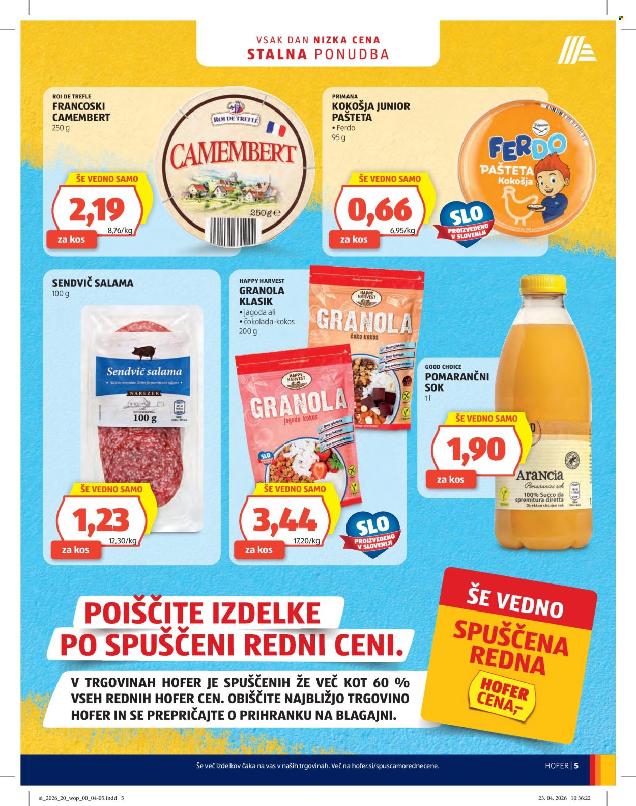 Hofer katalog - 6.5.2026 - 13.5.2026. Stran 5
