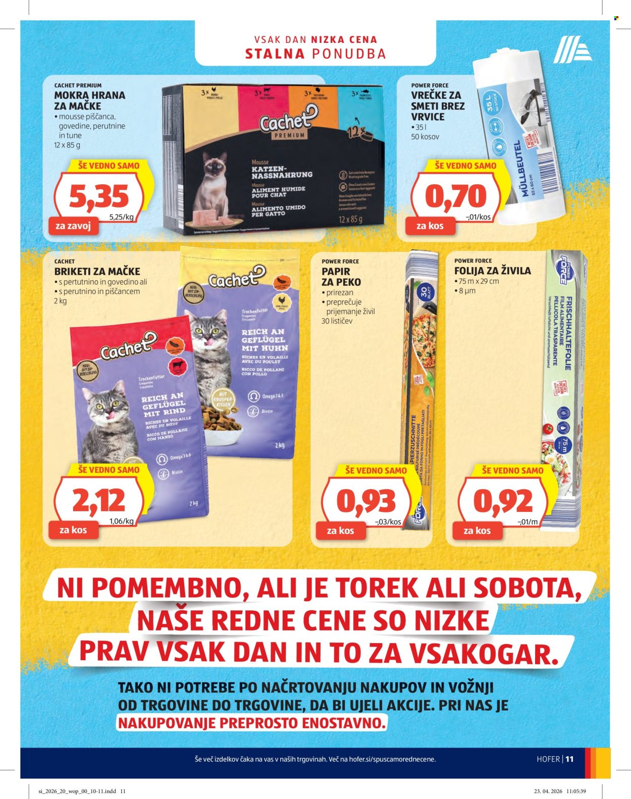 Hofer katalog - 6.5.2026 - 13.5.2026. Stran 11
