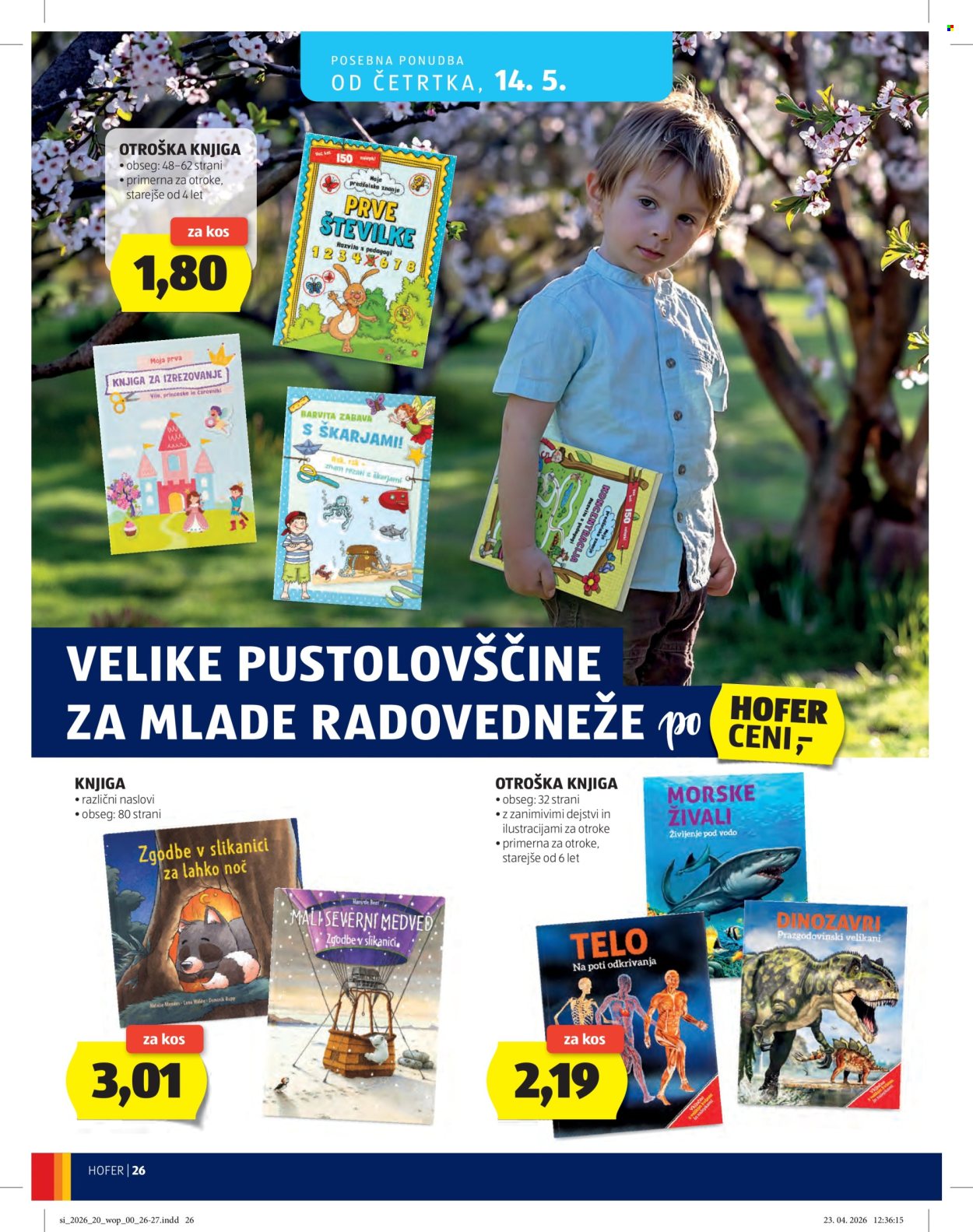 Hofer katalog - 6.5.2026 - 13.5.2026. Stran 26