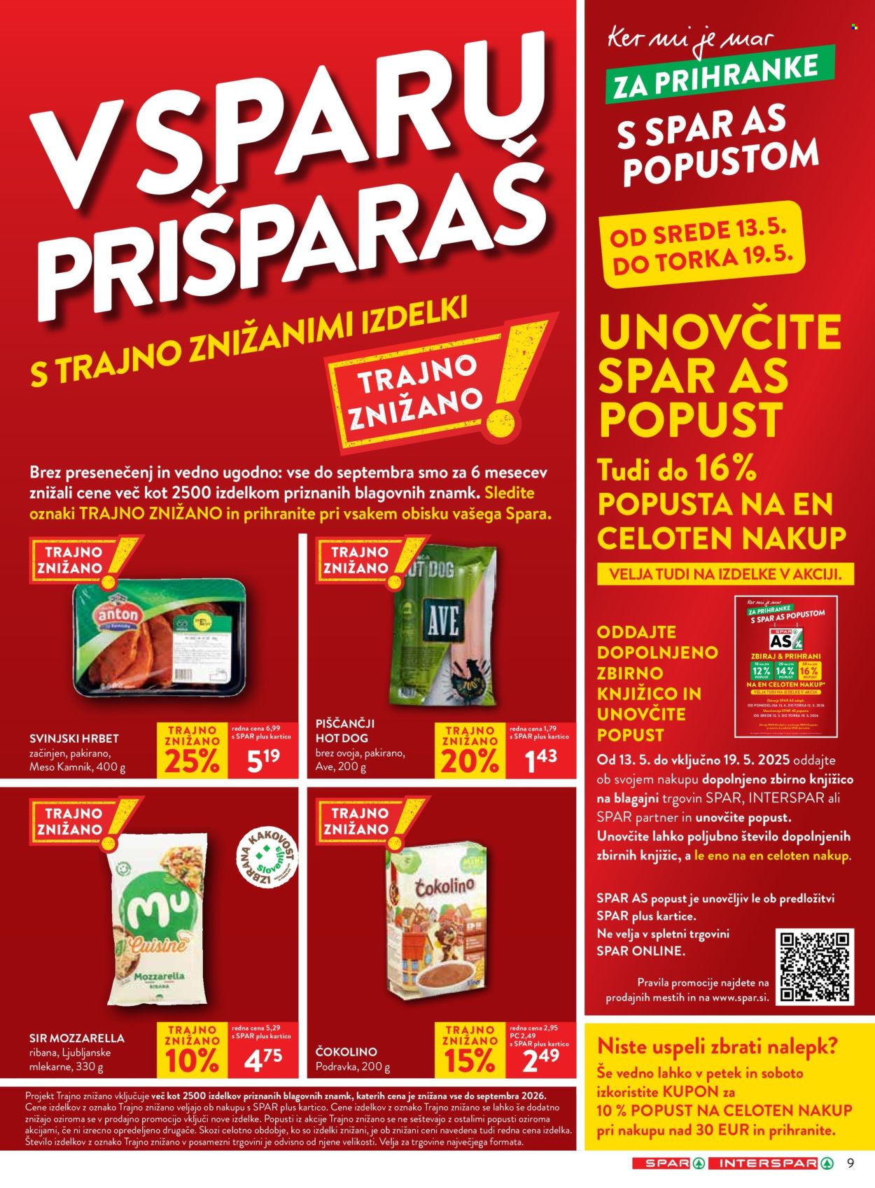 SPAR katalog - 13.5.2026 - 26.5.2026. Stran 13