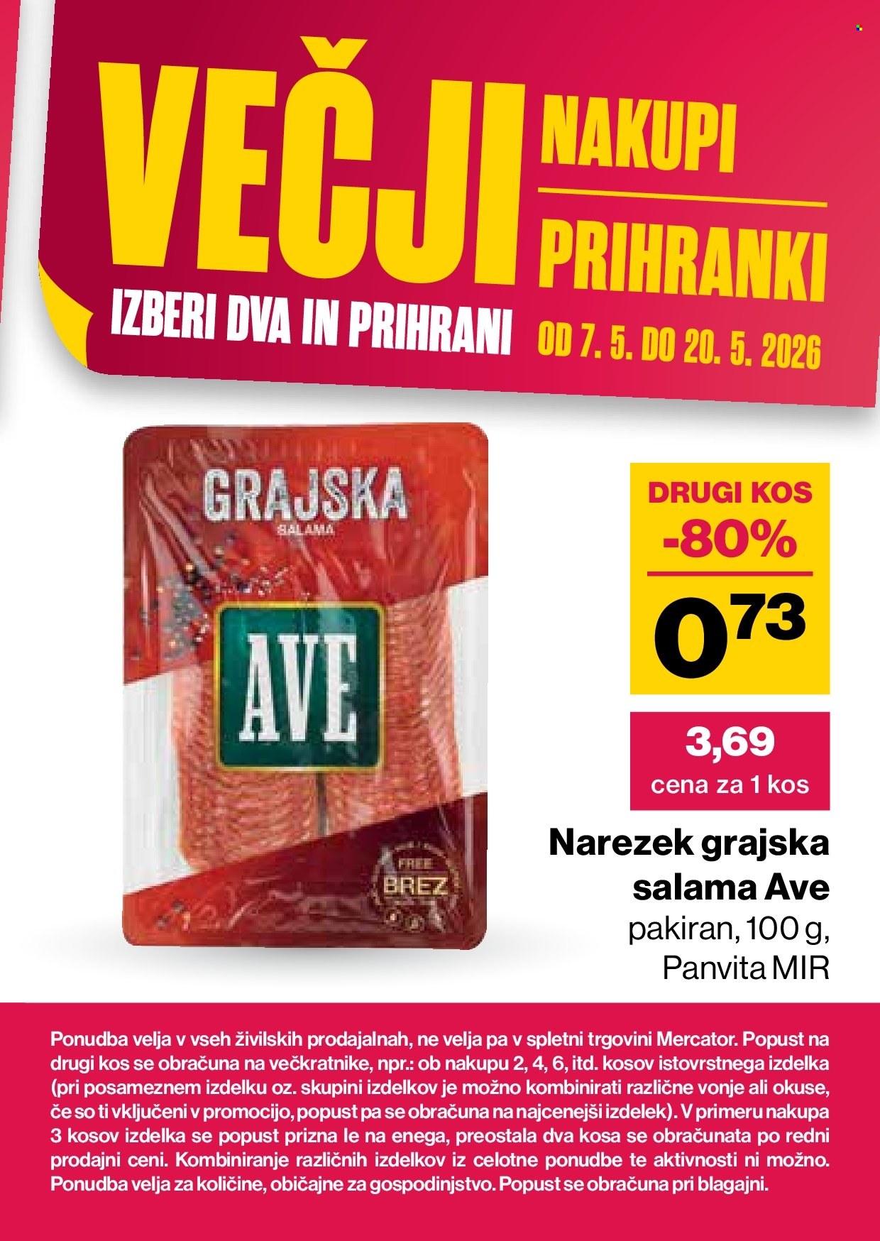 Mercator katalog - 7.5.2026 - 20.5.2026. Stran 8