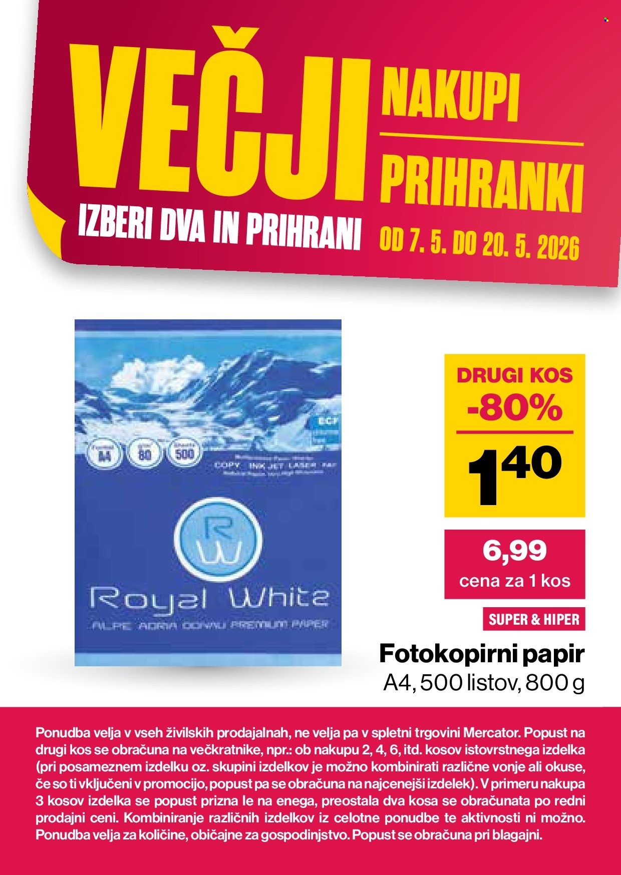 Mercator katalog - 7.5.2026 - 20.5.2026. Stran 60