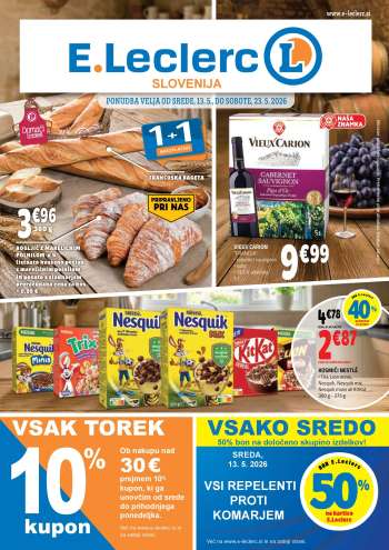 E.Leclerc katalog - 13.5.2026 - 23.5.2026.