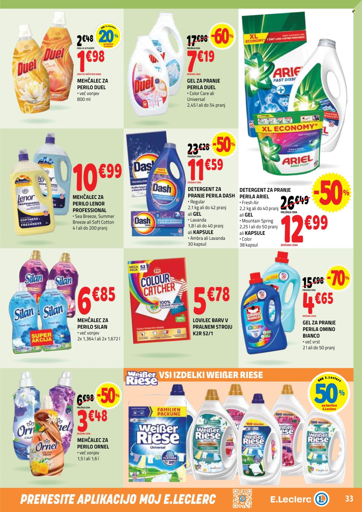 E.Leclerc katalog - 13.5.2026 - 23.5.2026. Stran 33