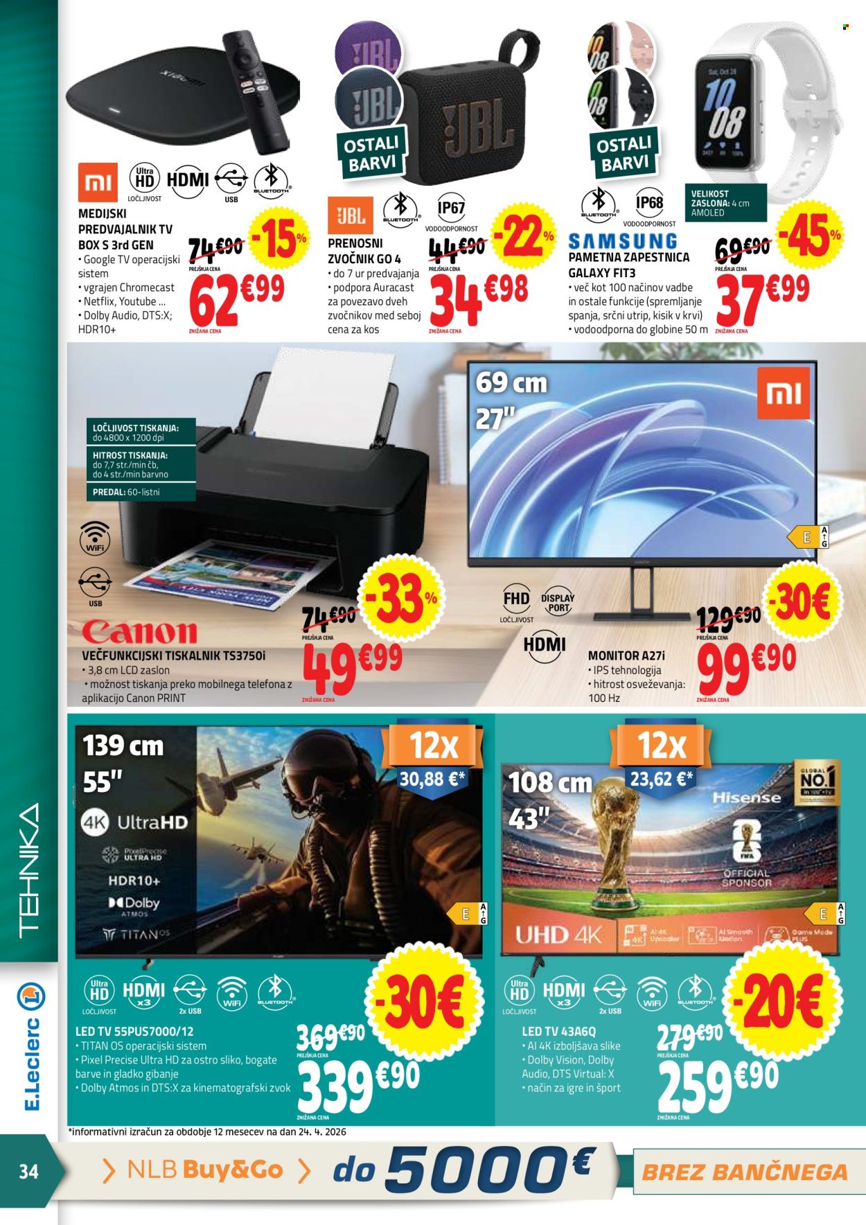 E.Leclerc katalog - 13.5.2026 - 23.5.2026. Stran 34