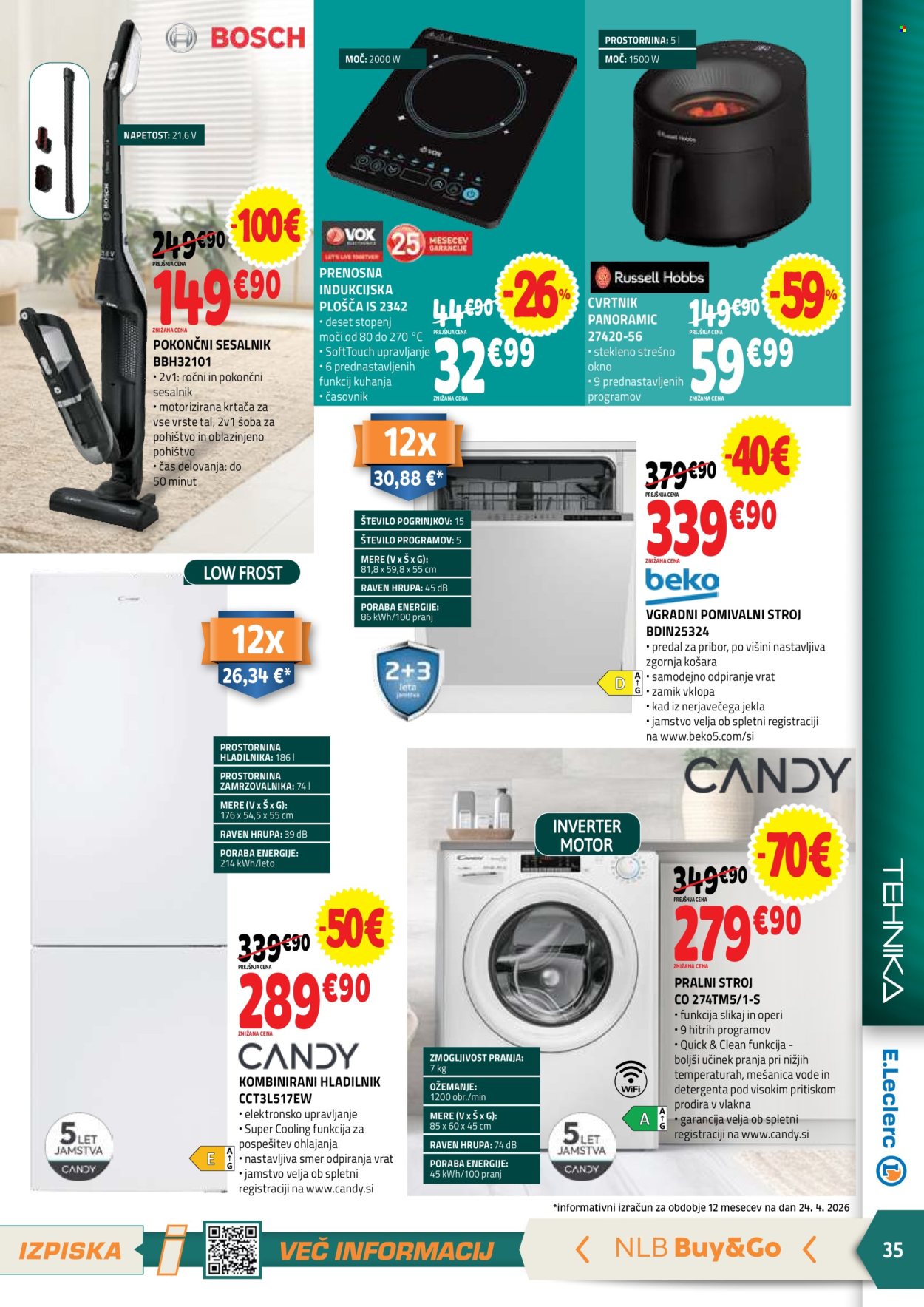 E.Leclerc katalog - 13.5.2026 - 23.5.2026. Stran 35