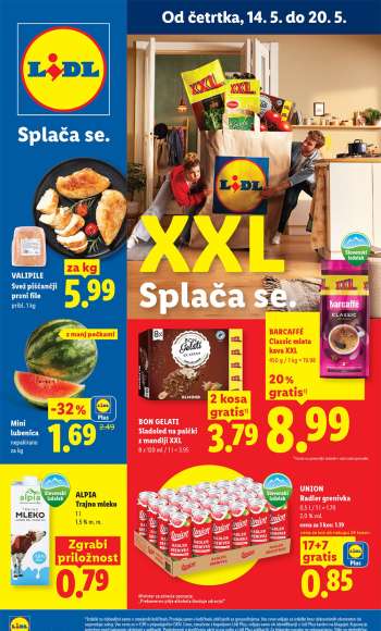 Lidl katalog - 14.5.2026 - 20.5.2026.