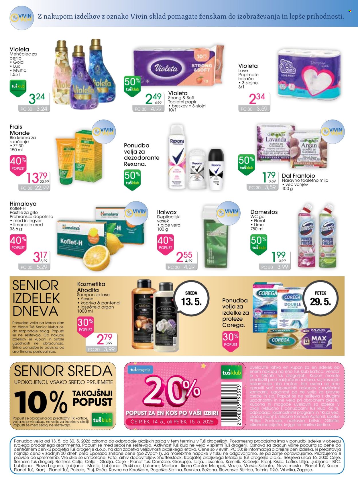 Tuš Drogeria katalog - 13.5.2026 - 30.5.2026. Stran 16