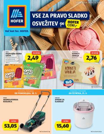 Hofer katalog - 13.5.2026 - 21.5.2026.
