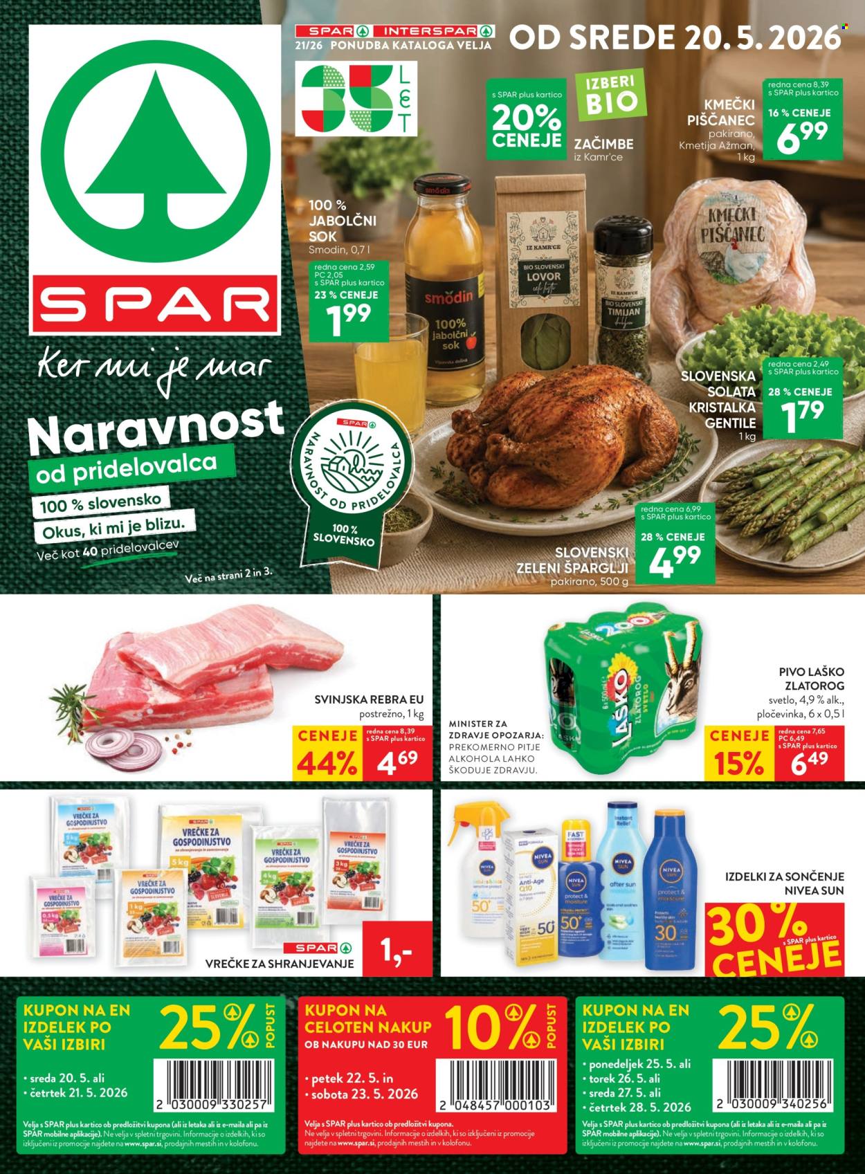 SPAR katalog - 20.5.2026 - 2.6.2026. Stran 1