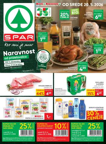 SPAR katalog - 20.5.2026 - 2.6.2026.