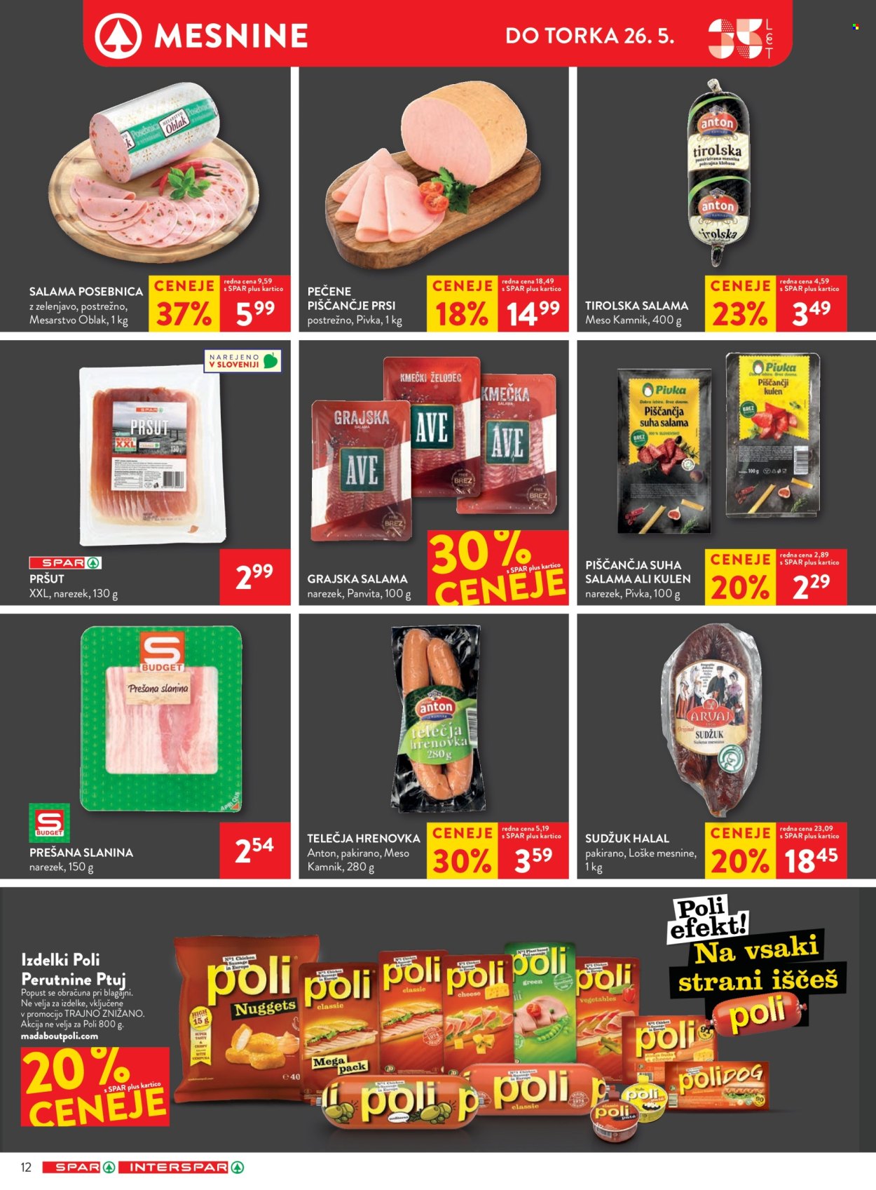 SPAR katalog - 20.5.2026 - 2.6.2026. Stran 15